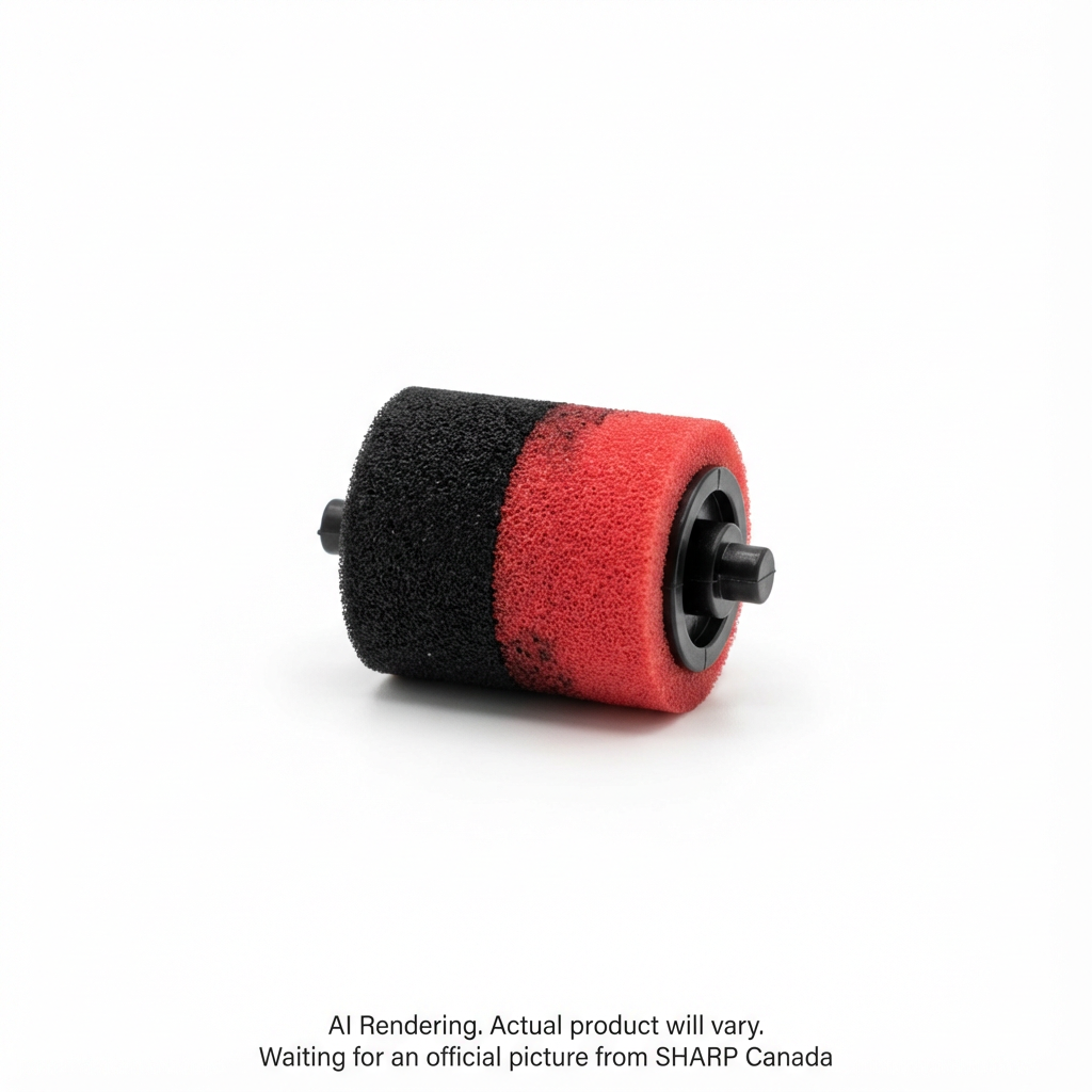 Sharp EA781RBK black and red dual-color ink roller for calculators.