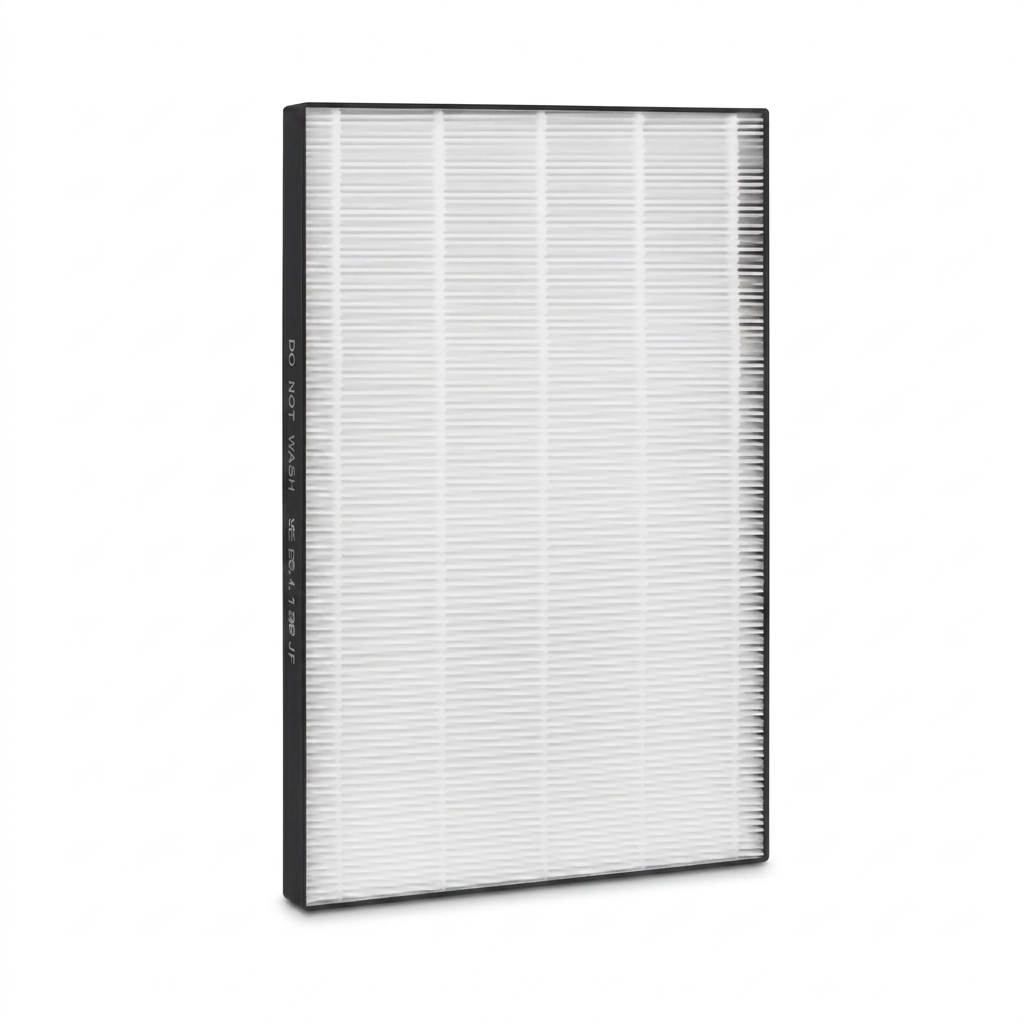 A high-resolution studio image of the SHARP FZP11HFU True HEPA Replacement Filter on a pure white background.