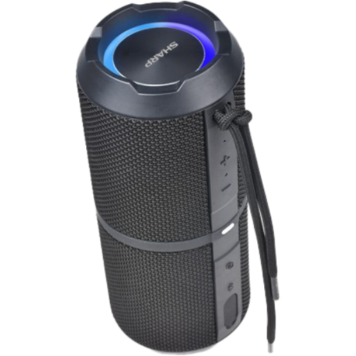 Sharp GX-BT290-BK Crystal Clear Portable Bluetooth Speaker - 32W IP67 Waterproof